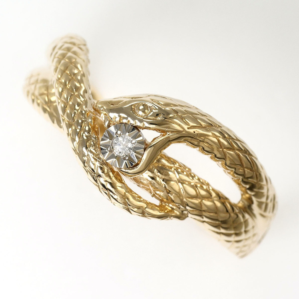 VINTAGE 10k Gold Diamond Ring